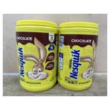 2 tubs nesquick