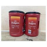 2 Folgers 43.5 ox classics roast