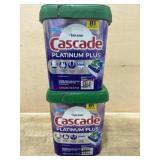 Cascade Platinum Plus - 2 Containers of 81 Packs