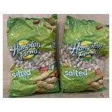 Salted roasted peanuts- 2 bags