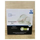 Mainstays 12 piece dinnerware set