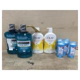 Listerine. Olay. Secret