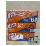 3-20 packs toast chee sandwich crackers