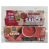 Red Gold Tomato Sauce 8 Cans & Members Mark