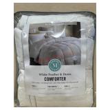 White Feather & Down Comforter - King