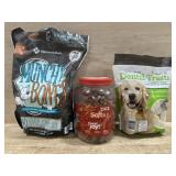 Munch bones. Milk bones. Dental treats