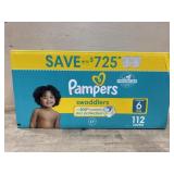 Pampers size 6