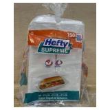 150 hinged lid containers