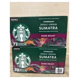 Starbucks Dark Roast Coffee K Cups - 2 boxes