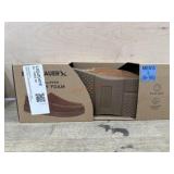 Eddie Bauer suede memory foam slippers size large