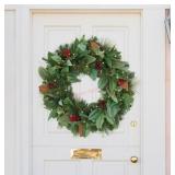 Pre Lit 32 In Natural Wreath Sphere