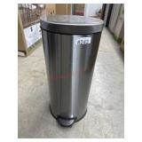 Nine stars tall kitchen step trash can