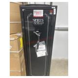 Sports a field 18 gun safe with keys and keypad