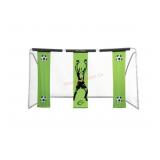 Skywalker sports 12x7 soccer goal with practice