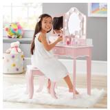 Vanity set with light