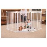 Regalo 8 panel super wide baby gate