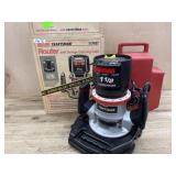 Craftsman router with storage/carrying case