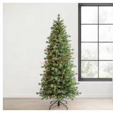 7.5 Ft Pre lit Norway Fir Tree