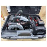 Craftsman 19.2v  4pc cordless drill set.  Saw,
