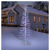 Pre Lit 6 Ft Crystal Beaded Tree