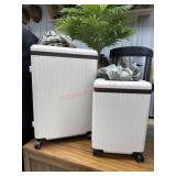 Carl Frederick 2 piece Hardside wheelie luggage