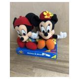 Mickey and Minnie dolls