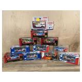 11  Nascar 1:64 scale cars in boxes