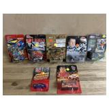 Flat of 7 Nascar cars in packaging