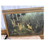 18x24 Lighted Deer picture
