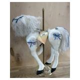 Cloth made carousel horse