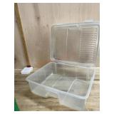 Plastic storage case