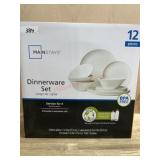 Mainstays 12 piece dinnerware set