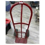 Red 2 wheel  cart