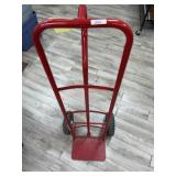 Red 2 wheel moving cart