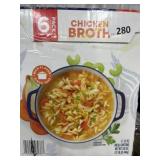 6 Pack box of chicken broth