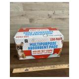 120 count Absorbent puppy pads