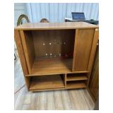 Teakwood television cabinet