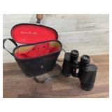 Sans and Streiffe 20x50 field glasses with case