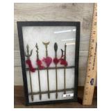 Framed spear letter openers