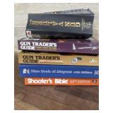 Stack of 4 gun books and guides