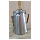 Metal coffee pot