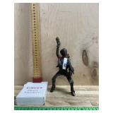 Man with Spear clock topper