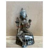 Asian God clock topper