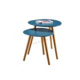 Nesting End Tables by Convenience Concepts Blue