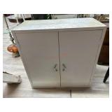 30 inch White metal wall cabinet