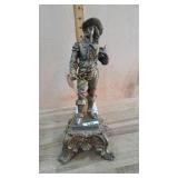 Military figure clock topper
