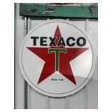 36ï¿½ Texaco metal repop advertising sign