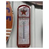 17x5 Texaco metal repop thermometer