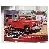 16x12 55 Chevrolet vintage truck metal repop sign