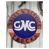 30ï¿½ GMC sales and service trucks metal repop
